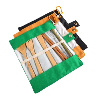 Reusable Tableware Dinnerware Sets for Outdoor Travel Portable Bamboo Knife Fork Chopsticks Straw Mini Brushs with Cloth Bag Pac
Reusable Tableware Dinnerware Sets for Outdoor Travel Portable Bamboo Knife Fork Chopsticks Straw Mini Brushs with Cloth Bag Pac