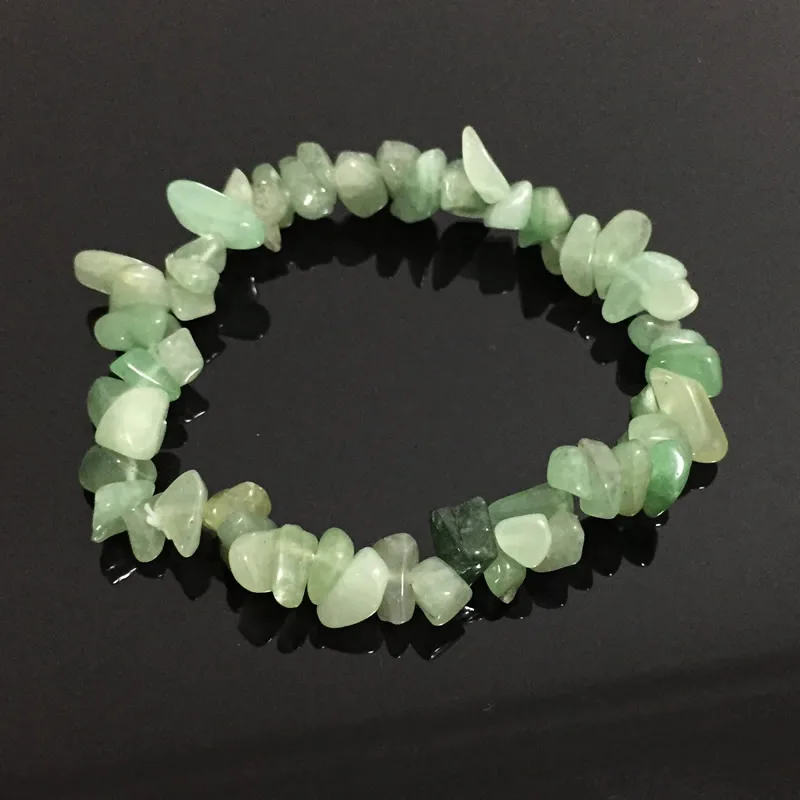 Women Bracelets Healing Balance Raw Nuggets Natural Green Aventurine Chip Stone Beads Meditation Jewelry Quartz Bracelets Male
Women Bracelets Healing Balance Raw Nuggets Natural Green Aventurine Chip Stone Beads Meditation Jewelry Quartz Bracelets Male