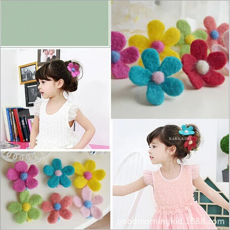 Beautiful Flower Hairpin For Women Girls Hair High Quality Solid 100% Wool Felt Bloom Barrette Summer Posy Hair Clips Headwear
Beautiful Flower Hairpin For Women Girls Hair High Quality Solid 100% Wool Felt Bloom Barrette Summer Posy Hair Clips Headwear