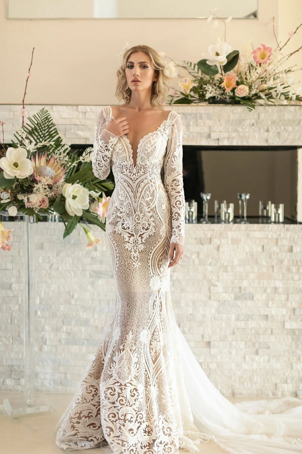 Eslieb Mermaid Wedding Dresses 2019 Lace Appliques Bridal Dress Custom Made Wedding Gown vestidos de noiva Plus size HA101
Eslieb Mermaid Wedding Dresses 2019 Lace Appliques Bridal Dress Custom Made Wedding Gown vestidos de noiva Plus size HA101