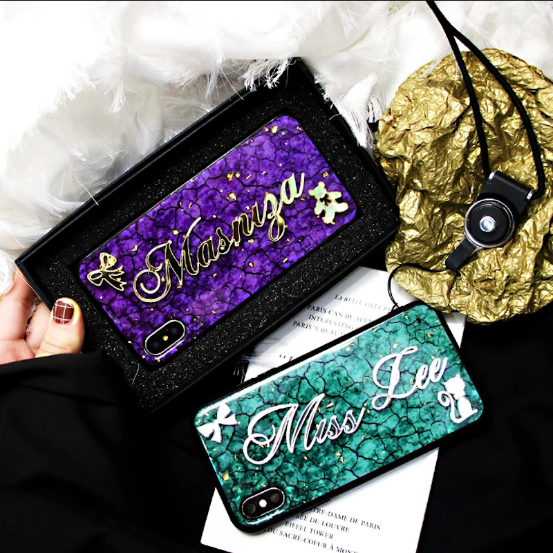 for iphone 11 pro max 6 7 8 10 plus XR XS XSMAX X vintage Personality flake soft cover Luxury Unique Custom name letter case
for iphone 11 pro max 6 7 8 10 plus XR XS XSMAX X vintage Personality flake soft cover Luxury Unique Custom name letter case