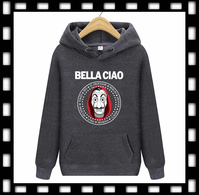Spring Hooded Games Sweatshirts House of Paper Money Heist La Casa De Papel Hoodies For Men Plus Size Women Game Jacket 2019
Spring Hooded Games Sweatshirts House of Paper Money Heist La Casa De Papel Hoodies For Men Plus Size Women Game Jacket 2019