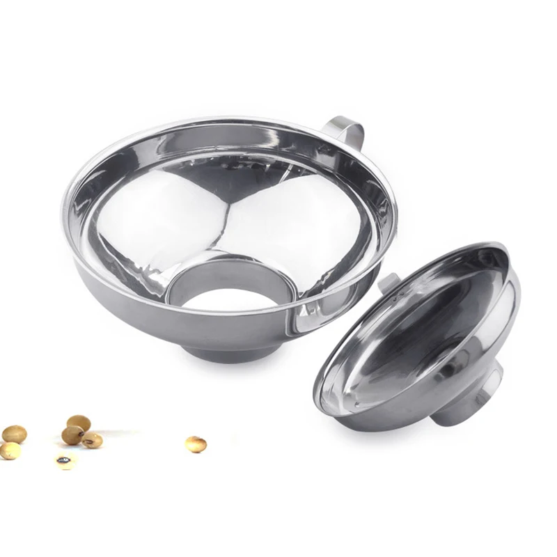 Stainless Steel Wide Mouth Funnel for Beans Jam Food Powder Kitchen Gadgets WXV Sale
Stainless Steel Wide Mouth Funnel for Beans Jam Food Powder Kitchen Gadgets WXV Sale