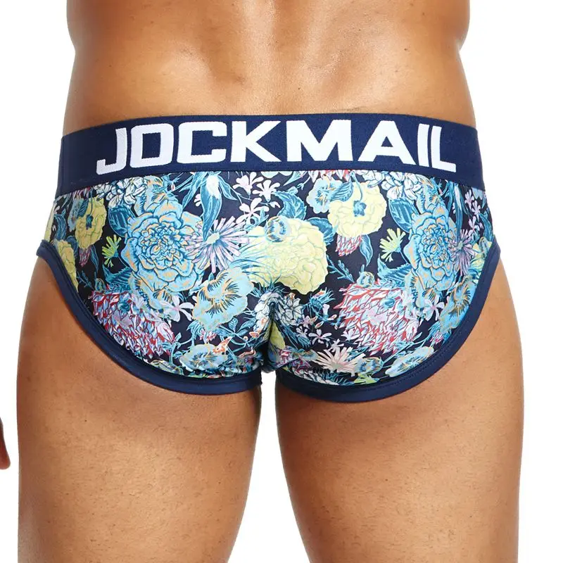 JOCKMAIL Brand Sexy Mens Underwear Briefs calzoncillos hombre slips Floral printed calcinha Cueca Gay Underwear Male Panties
JOCKMAIL Brand Sexy Mens Underwear Briefs calzoncillos hombre slips Floral printed calcinha Cueca Gay Underwear Male Panties