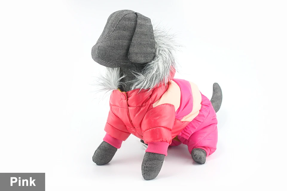 adidog New Winter Pet dog Clothes for Small Medium Dog Pet clothing Coat hoodies Waterproof Super Warm Jacket Snow chihuahua for Winter 406