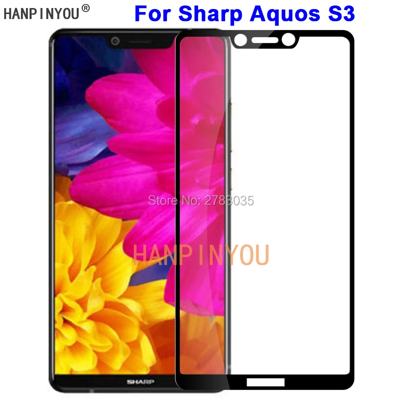 For Sharp Aquos S3 6.0" New 9H Hardness 2.5D Full Cover Toughened Tempered Glass Film Screen Protector Protect Guard
For Sharp Aquos S3 6.0" New 9H Hardness 2.5D Full Cover Toughened Tempered Glass Film Screen Protector Protect Guard