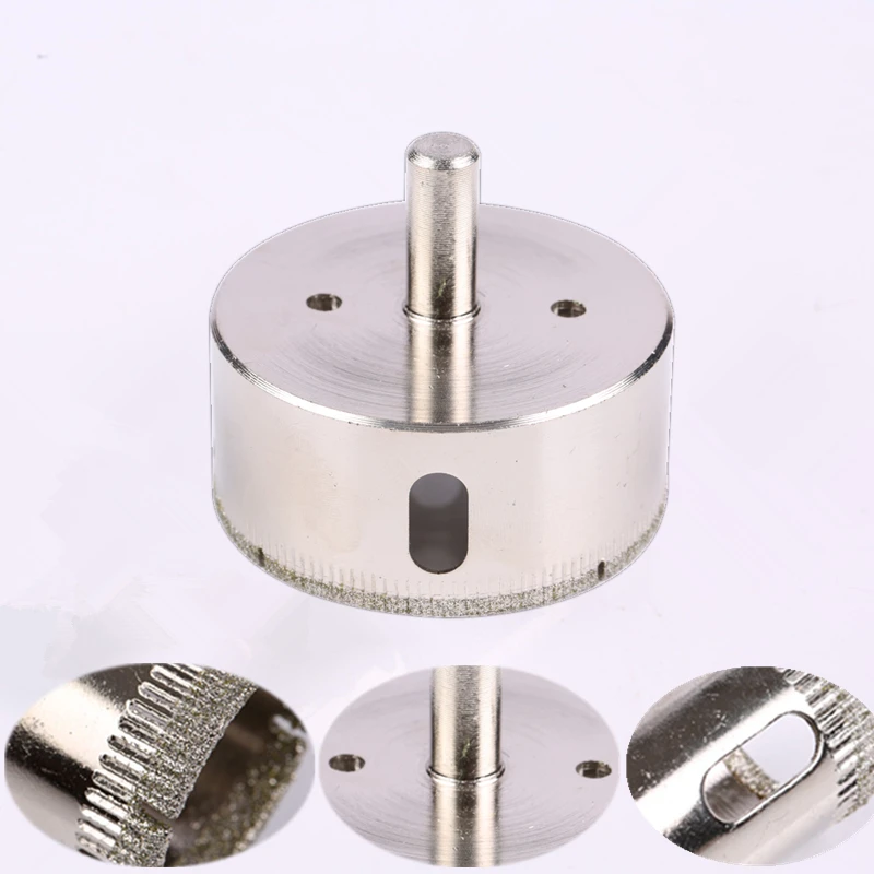 52mm Diamond Electroplated Glass Drilling Bit Hole Saw use for cutting ceramic, glass, tile, porcelain
52mm Diamond Electroplated Glass Drilling Bit Hole Saw use for cutting ceramic, glass, tile, porcelain