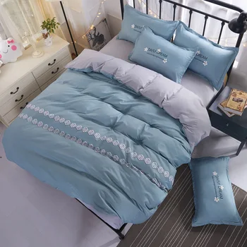 Home Textile 4pcs Bedding Sets Duvet Cover Bed Sheet Pillow Cover Polyester Autumn Winter Warm Brand 2018 Be1019
Home Textile 4pcs Bedding Sets Duvet Cover Bed Sheet Pillow Cover Polyester Autumn Winter Warm Brand 2018 Be1019