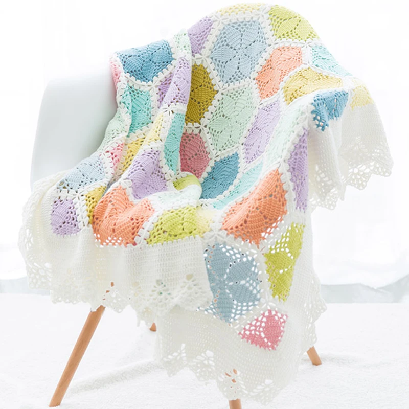 120*140CM Lily Blanket 100% Handmade DIY Craft Knitting Milk Cotton Yarn Crochet Knitted Summer Blanket For Adults Sofa
120*140CM Lily Blanket 100% Handmade DIY Craft Knitting Milk Cotton Yarn Crochet Knitted Summer Blanket For Adults Sofa