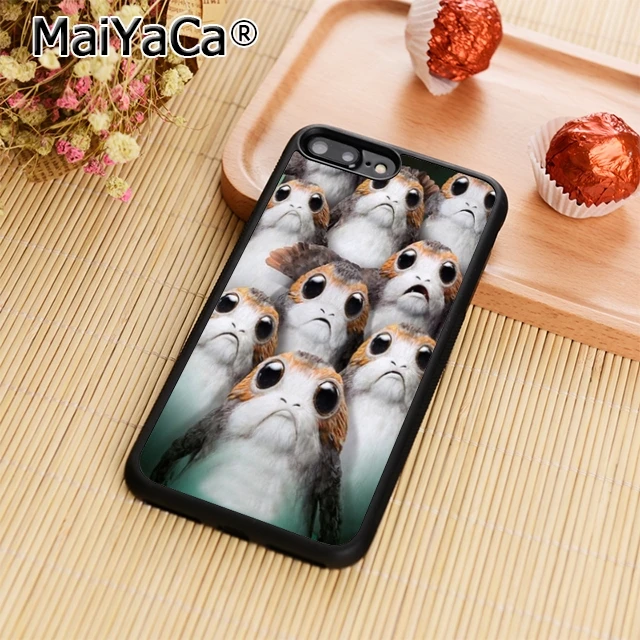MaiYaCa Star Wars Porg Pattern Phone Case Cover for iPhone 5 5s SE 6 6s 7 8 X for samsung note 8 S5 S6 S7 edge S8 S9 Plus Shell
MaiYaCa Star Wars Porg Pattern Phone Case Cover for iPhone 5 5s SE 6 6s 7 8 X for samsung note 8 S5 S6 S7 edge S8 S9 Plus Shell
