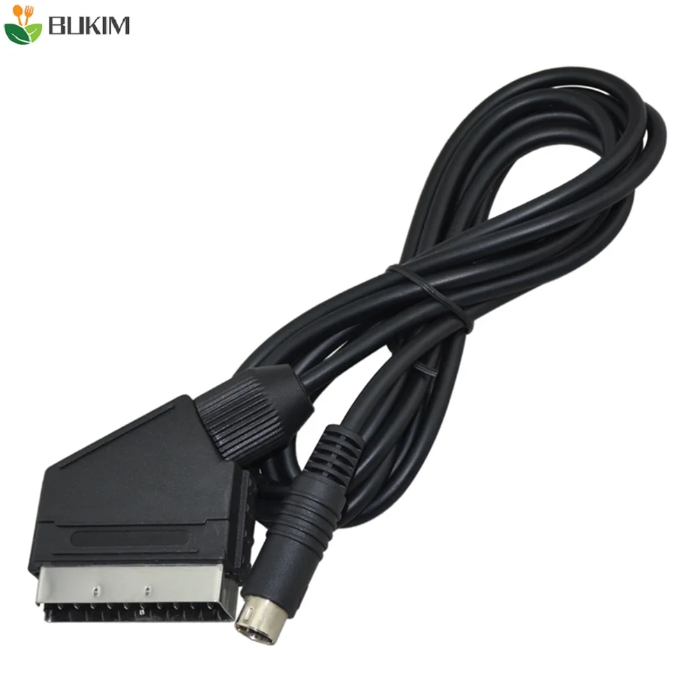 BUKIM 10pcs High Quality 10 pins Scart Video Cable for SEGA Saturn Free Shipping
BUKIM 10pcs High Quality 10 pins Scart Video Cable for SEGA Saturn Free Shipping