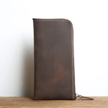 Men Wallet Genuine Leather Small Wallet Coin Purse Bag Zipper Long Clutch Organizer Women Wallet Card Holder Money Bags carteira
Men Wallet Genuine Leather Small Wallet Coin Purse Bag Zipper Long Clutch Organizer Women Wallet Card Holder Money Bags carteira