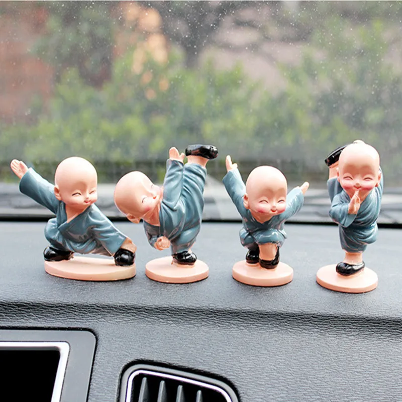 4pcs/ set cute little monks car decorative ornaments creative resin gifts home decoration Cute Car styling
4pcs/ set cute little monks car decorative ornaments creative resin gifts home decoration Cute Car styling
