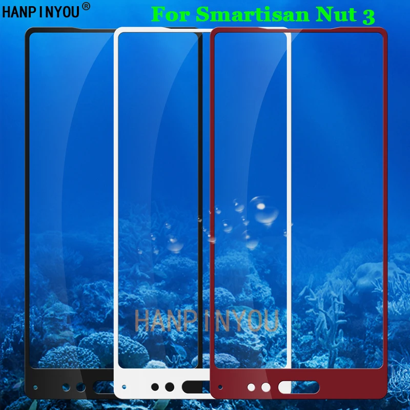 For Smartisan Nut3 Full Coverage Tempered Glass 9H 2.5D Premium Screen Protector Film For Smartisan Nut 3 Pro 3 U3 2018 5.99"
For Smartisan Nut3 Full Coverage Tempered Glass 9H 2.5D Premium Screen Protector Film For Smartisan Nut 3 Pro 3 U3 2018 5.99"
