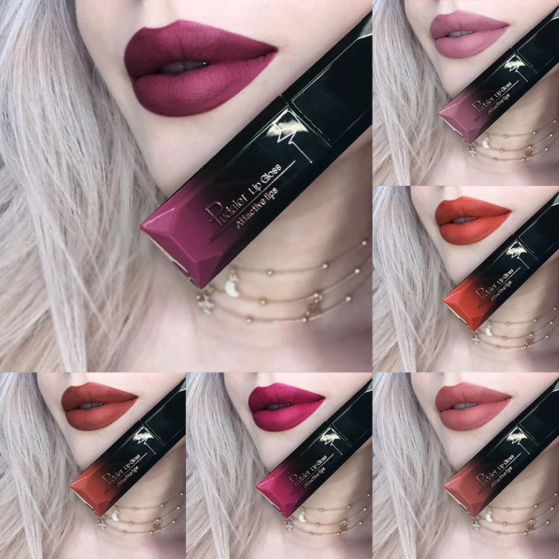 Pudaier 21 Colors Waterproof Velvet Liquid Lipstick Sexy Red Lip Tint Make up Long Lasting maquiagem Matte Nude Glossy Lipgloss
Pudaier 21 Colors Waterproof Velvet Liquid Lipstick Sexy Red Lip Tint Make up Long Lasting maquiagem Matte Nude Glossy Lipgloss