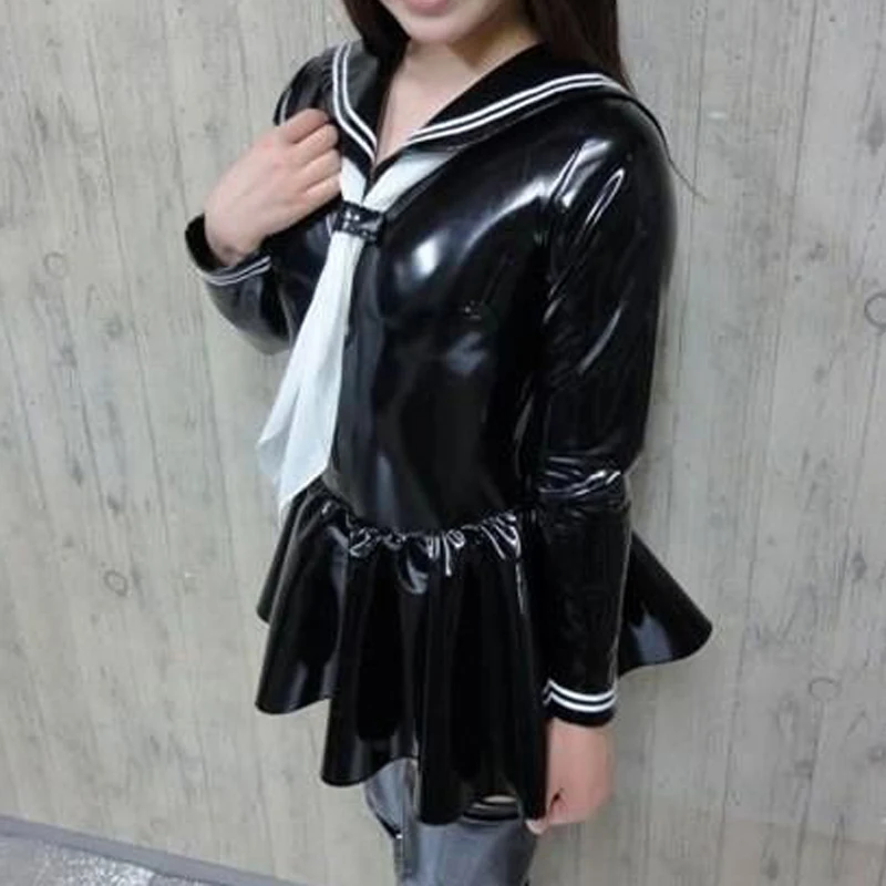 LiuLi Tree Women's Sexy PVC Dress Large Size Princess Casual Dress Bright PU Dress Cosplay Costume Club Wear Student Costume
LiuLi Tree Women's Sexy PVC Dress Large Size Princess Casual Dress Bright PU Dress Cosplay Costume Club Wear Student Costume