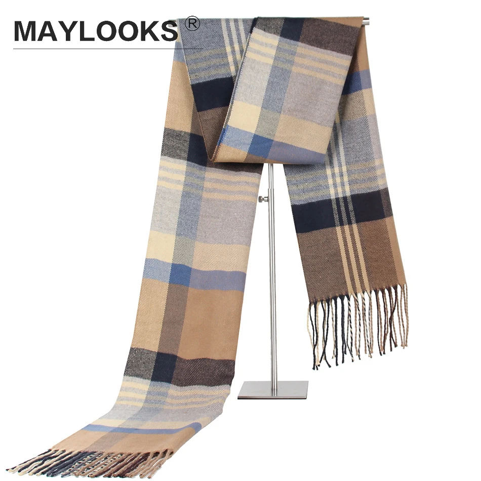 2018 Scarf Men Maylooks Luxury Winter Warm Wool Cashmere Scarves Gentleman Business Father Gift Shawl Wrap For Men Ls0052a0105
2018 Scarf Men Maylooks Luxury Winter Warm Wool Cashmere Scarves Gentleman Business Father Gift Shawl Wrap For Men Ls0052a0105
