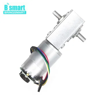 Bringsmart 5840-555B Worm Gear Motor 12V DC Encoder Motor Double Shaft 16-470rpm 24V High Torque DIY Electronic Equipment
Bringsmart 5840-555B Worm Gear Motor 12V DC Encoder Motor Double Shaft 16-470rpm 24V High Torque DIY Electronic Equipment