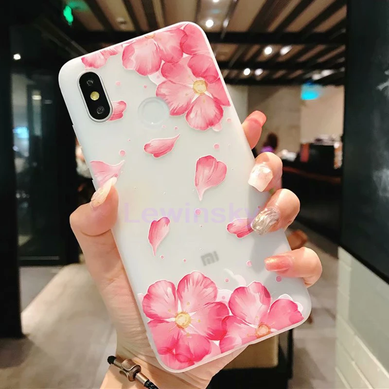 3D Flower silicone Phone Case