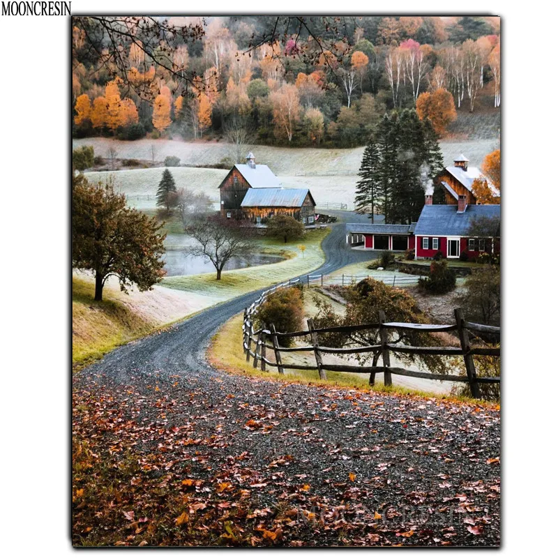 Diy Diamond Painting Cross Stitch Village Under The Mountain Needlework 3D Diamond Embroidery Full Round Mosaic Decoration Resin
Diy Diamond Painting Cross Stitch Village Under The Mountain Needlework 3D Diamond Embroidery Full Round Mosaic Decoration Resin