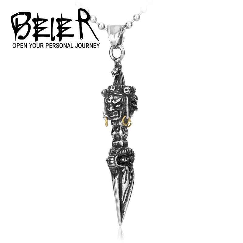 Beier new store 316L Stainless Steel pendant necklace high quality skull fashion chain men jewelry LLBP8-037R
Beier new store 316L Stainless Steel pendant necklace high quality skull fashion chain men jewelry LLBP8-037R