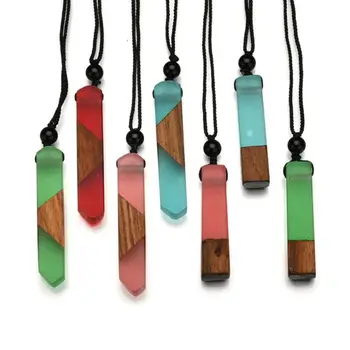 5Pcs Exquisite Resin wood splice Pendant necklaces Female Fashion wild sweater necklace female jewelry gifts T-28
5Pcs Exquisite Resin wood splice Pendant necklaces Female Fashion wild sweater necklace female jewelry gifts T-28