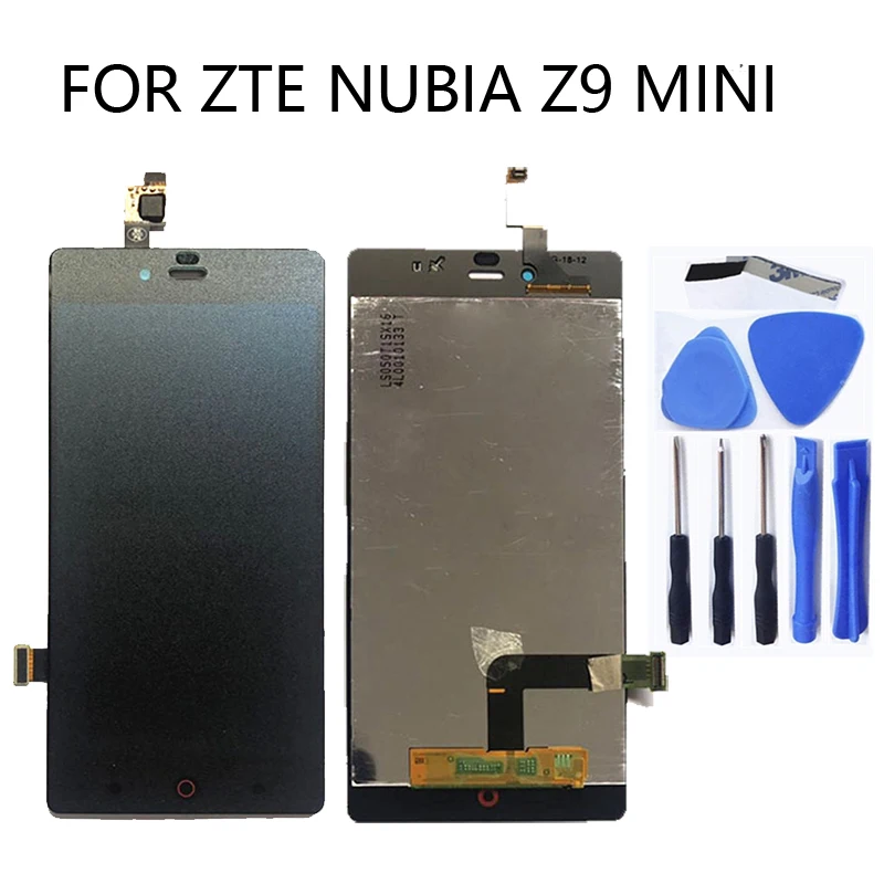 5.0" LCD screen for ZTE Nubia Z9 Mini z9mini nx511j original LCD screen + touch screen digitizer replacement kit + tools
5.0" LCD screen for ZTE Nubia Z9 Mini z9mini nx511j original LCD screen + touch screen digitizer replacement kit + tools