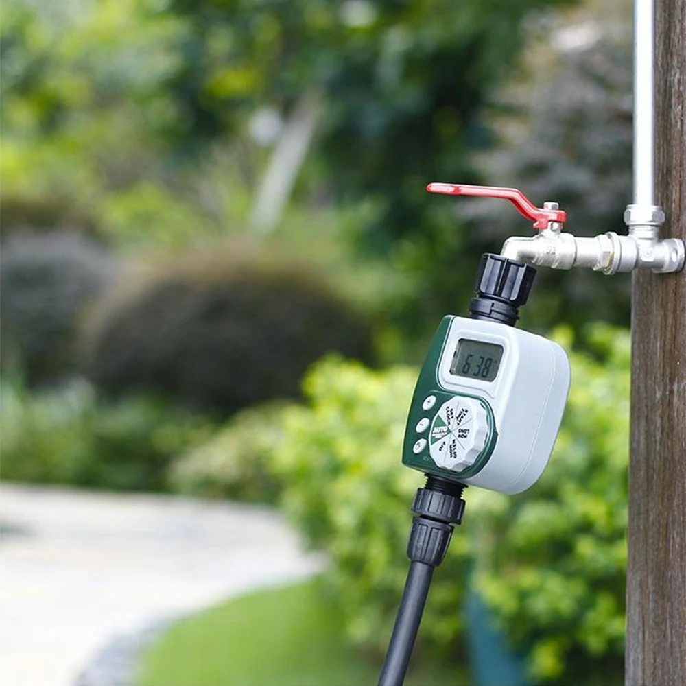 Garden Irrigation System Timer Garden Battery Water Timer Digital Programmable Irrigation System Weatherproof Garden Tool EU/US
Garden Irrigation System Timer Garden Battery Water Timer Digital Programmable Irrigation System Weatherproof Garden Tool EU/US