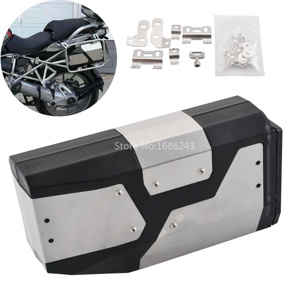 Decorative Waterproof Motorcycle Stainless Toolbox 4.2L Fit For BMW R1200GS LC Adventure 04-19 R1250GS ADV Left Side Bracket new
Decorative Waterproof Motorcycle Stainless Toolbox 4.2L Fit For BMW R1200GS LC Adventure 04-19 R1250GS ADV Left Side Bracket new