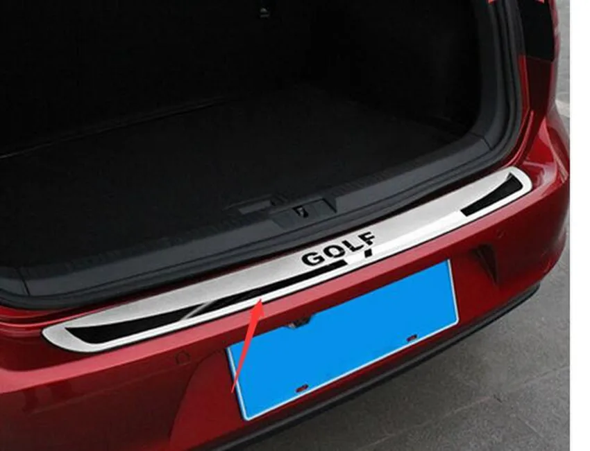 Stainless Steel Rear bumper Protector Sill fit for 2013-2014 Volkswagen Golf 7 Car styling Auto parts
Stainless Steel Rear bumper Protector Sill fit for 2013-2014 Volkswagen Golf 7 Car styling Auto parts