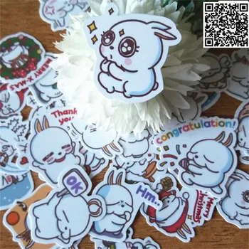 40 Pcs Flowing Rabbit Expression paper Sticker For Luggage Skateboard Phone Laptop Moto Bicycle/Eason Stickers/DIY Scrapbooking
40 Pcs Flowing Rabbit Expression paper Sticker For Luggage Skateboard Phone Laptop Moto Bicycle/Eason Stickers/DIY Scrapbooking