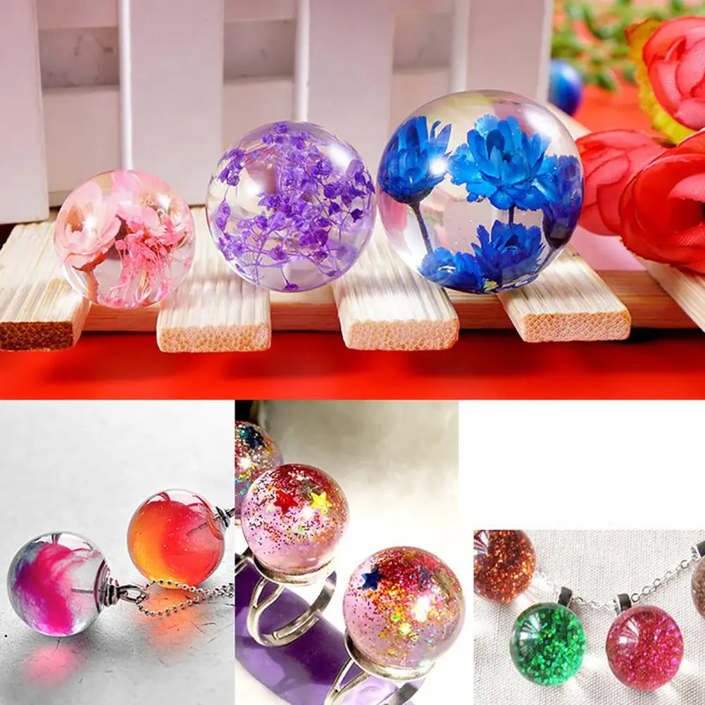 Drop Ball DIY resin Mold Silicone Mould Epoxy Resin Mold for Jewelry Making DIY Handmade Necklace
Drop Ball DIY resin Mold Silicone Mould Epoxy Resin Mold for Jewelry Making DIY Handmade Necklace
