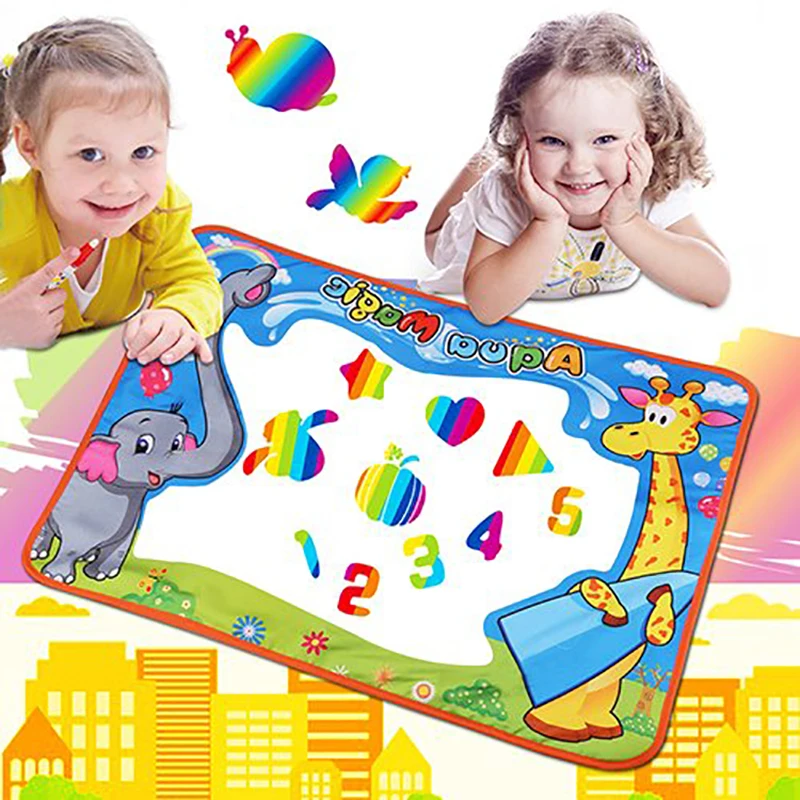1PCS Magic Water Drawing Mat with 2PCS Magic Water Pens Doodle Mat Painting Toy Funny Drawing Toys For Children Birthday Gifts
1PCS Magic Water Drawing Mat with 2PCS Magic Water Pens Doodle Mat Painting Toy Funny Drawing Toys For Children Birthday Gifts