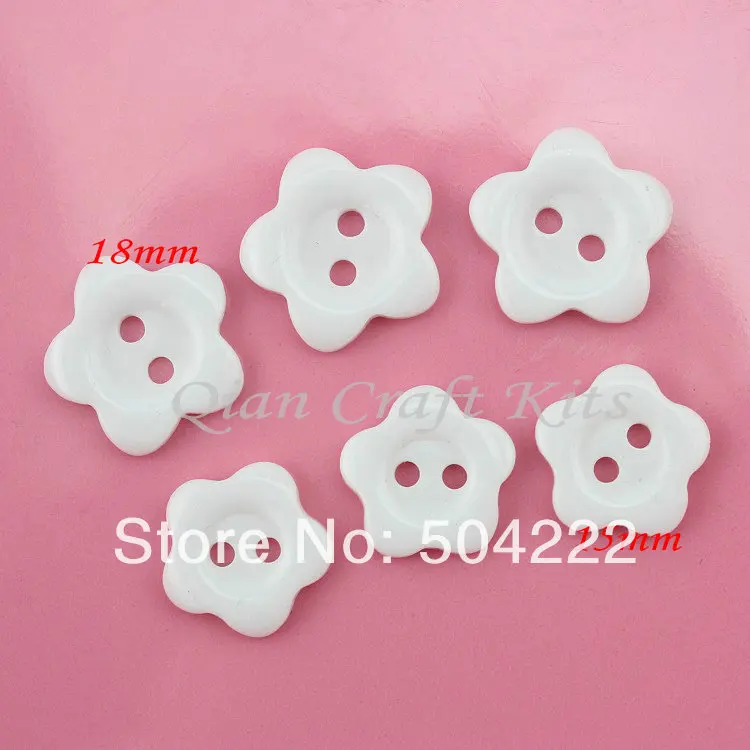 600pcs mix sizes medium white resin smooth touch little sun flower Buttons sewing craft diy buttons 15-18mm
600pcs mix sizes medium white resin smooth touch little sun flower Buttons sewing craft diy buttons 15-18mm