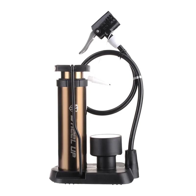 Wheel Up Ultra-light MTB Bike Pump Portable Pump with Pressure Gauge Bomba de ar bicicleta 120 Psi High Pressure Bicycle Pump
Wheel Up Ultra-light MTB Bike Pump Portable Pump with Pressure Gauge Bomba de ar bicicleta 120 Psi High Pressure Bicycle Pump