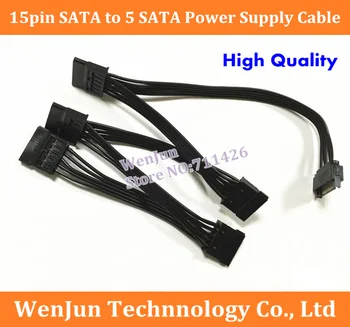 best price for high quality PC Server Hard Drive 15Pin SATA 1 TO 5 Splitter Power Cable 18AWG Wire
best price for high quality PC Server Hard Drive 15Pin SATA 1 TO 5 Splitter Power Cable 18AWG Wire