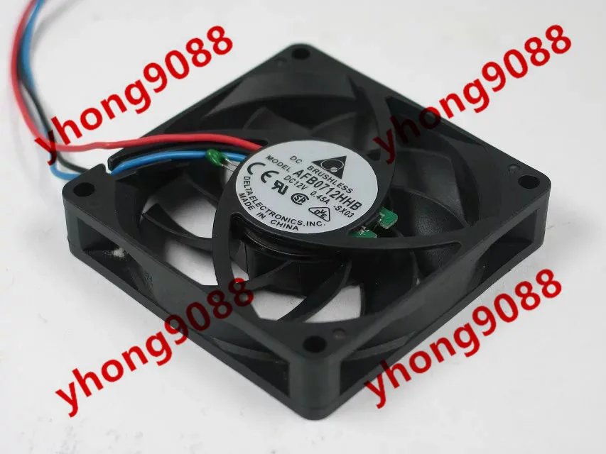 Охлаждающий вентилятор для сервера Delta Electronics AFB0712HHB SX03, 12 В постоянного тока, 0,45 А, 70x70x15 мм
Охлаждающий вентилятор для сервера Delta Electronics AFB0712HHB SX03, 12 В постоянного тока, 0,45 А, 70x70x15 мм