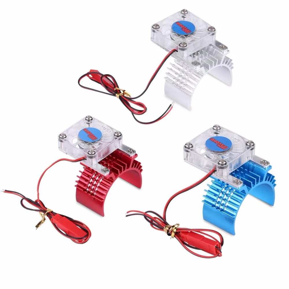 3Colors RC 36mm 540 Motor Heat Sink Heatsink with Cooling Fan for 1/10 1/8 RC Car Remote Control Car Accessory
3Colors RC 36mm 540 Motor Heat Sink Heatsink with Cooling Fan for 1/10 1/8 RC Car Remote Control Car Accessory