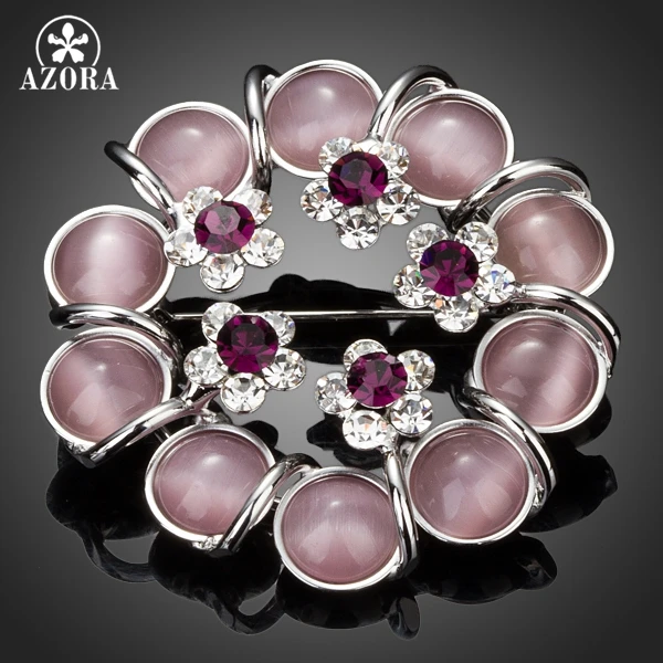 AZORA Gorgeous 10pcs Beads With 5 Flowers Stellux Austrian Crystal Pin Brooch TP0024 
AZORA Gorgeous 10pcs Beads With 5 Flowers Stellux Austrian Crystal Pin Brooch TP0024