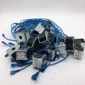 Solenoid Coils for 4-way reverse valves to changer refrigerant flow direction by power on/off in heat pump water chillers or AC 
Solenoid Coils for 4-way reverse valves to changer refrigerant flow direction by power on/off in heat pump water chillers or AC