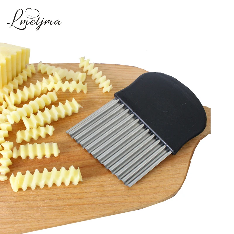LMETJMA Stainless Steel French Fry Fries Cutter Peeler Potato Chip DIY Fry Potato Chopper Potato Cutter Knife KCBI121603
LMETJMA Stainless Steel French Fry Fries Cutter Peeler Potato Chip DIY Fry Potato Chopper Potato Cutter Knife KCBI121603