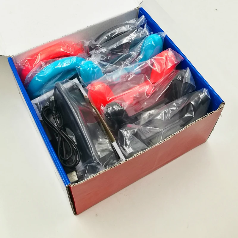 10-in-1 Game Accessory Set 4 pcs Steering Wheel + 4 pcs Controller Grips + USB Type-C Cable + Charge Dock for nintend switch r30
10-in-1 Game Accessory Set 4 pcs Steering Wheel + 4 pcs Controller Grips + USB Type-C Cable + Charge Dock for nintend switch r30