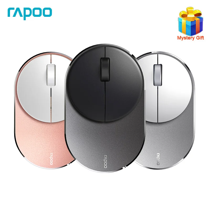 Rapoo M600 Silent Multi-mode Wireless Mouse Bluetooth Mouse Office Mouse Fashion Portable Optical Mouse for Tablet/Laptop/Phone
Rapoo M600 Silent Multi-mode Wireless Mouse Bluetooth Mouse Office Mouse Fashion Portable Optical Mouse for Tablet/Laptop/Phone