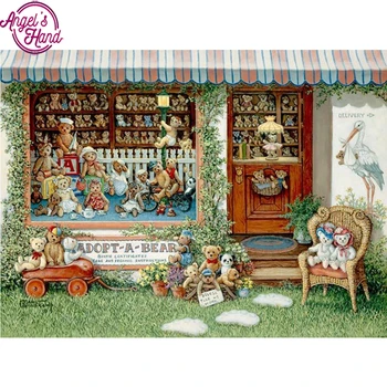 Needlework Crafts Teddy Bear Shop 5D DIY Diamond Painting Cross Stitch Rubik'S Cube Diamond Drill square Full diamond Embroidery
Needlework Crafts Teddy Bear Shop 5D DIY Diamond Painting Cross Stitch Rubik'S Cube Diamond Drill square Full diamond Embroidery