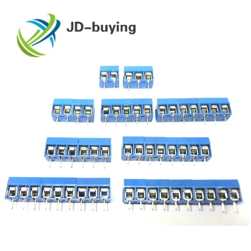10PCS/LOT KF301-2-10P KF301-5.0-2-10 KF301 Screw 2-10Pin 5.0mm Straight Pin PCB Screw Terminal Block Connector
10PCS/LOT KF301-2-10P KF301-5.0-2-10 KF301 Screw 2-10Pin 5.0mm Straight Pin PCB Screw Terminal Block Connector