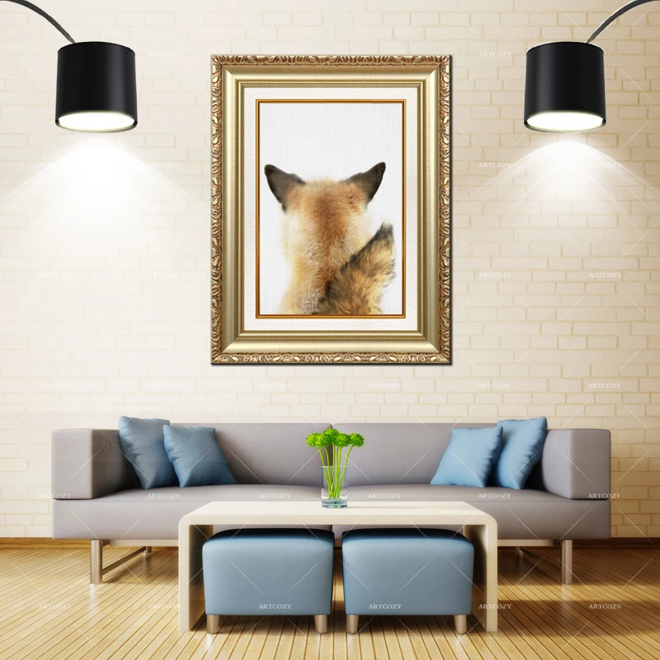 Artcozy Golden Frame Abstract Wolf Back For Home Decoration Waterproof Canvas Painting
Artcozy Golden Frame Abstract Wolf Back For Home Decoration Waterproof Canvas Painting