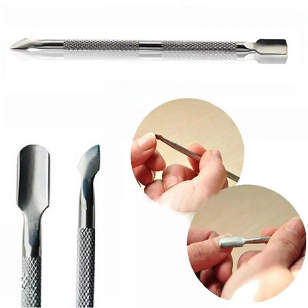 1PC Pro Stainless Steel Cuticle Nail Pusher Spoon Double Sided Dead Skin Push Remover Manicure Pedicure Care Nail Art Tools
1PC Pro Stainless Steel Cuticle Nail Pusher Spoon Double Sided Dead Skin Push Remover Manicure Pedicure Care Nail Art Tools