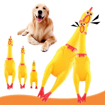 10pcs Pets Dog Squeak Toys Screaming Chicken Squeeze Sound Toy For Dogs Super Durable Funny Yellow Rubber Chicken Dog Chew Toy
10pcs Pets Dog Squeak Toys Screaming Chicken Squeeze Sound Toy For Dogs Super Durable Funny Yellow Rubber Chicken Dog Chew Toy