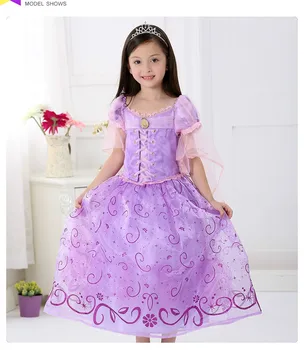 2018 New Baby Girls Dress Kids Clothes Christmas Party Children Perform Pompous Dress Girl Purple Long Hair Princess Dress.YL09B
2018 New Baby Girls Dress Kids Clothes Christmas Party Children Perform Pompous Dress Girl Purple Long Hair Princess Dress.YL09B