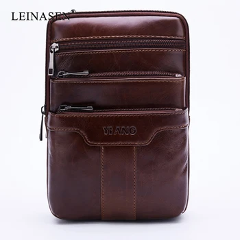 Genuine Leather New Fashion Designer High Quality Men Shoulder Bag Casual Zipper Office Messenger Bags For Male Crossbody Bags
Genuine Leather New Fashion Designer High Quality Men Shoulder Bag Casual Zipper Office Messenger Bags For Male Crossbody Bags
